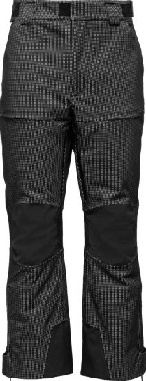 prada black trousers|prada reflective pants.